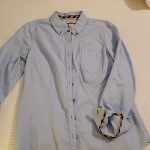 G.H. Bass light blue button down